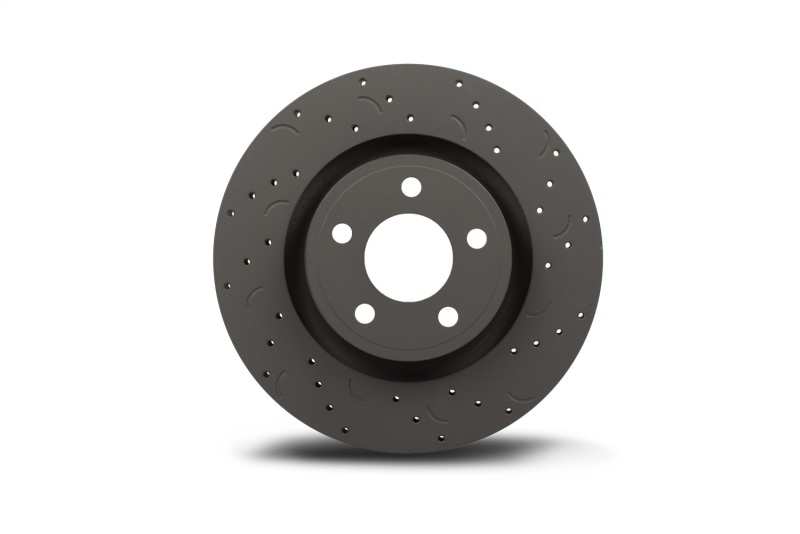 Jeep Wrangler Brake Rotors (2) - Front + Rear - Hawk Performance - Talon Drilled And Slotted - `18-`20